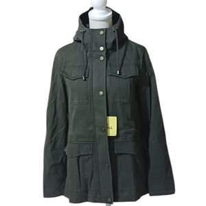 Lucky Brand Warm Cozy Hoodie Jackie Olive Green Girls Size Sm New